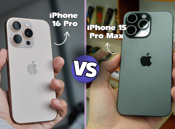 So sánh iPhone 16 Pro vs iPhone 15 Pro Max: Mấu chốt vẫn là kích thước